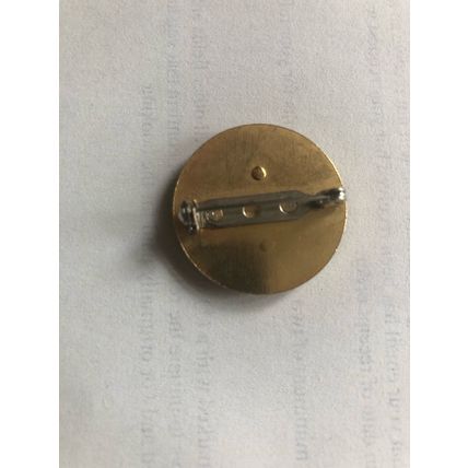 East Oxford bowls club 75th year bowling bowls badge