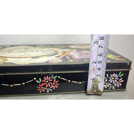Sewing Metal Box Genuine Dodo 1983 London England EMPTY Collectible Tin Decor