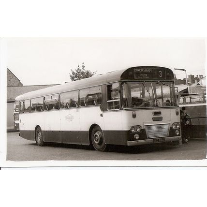 Black & White Photograph of Maidstone & District Motor Services Ltd. - OKO 816G