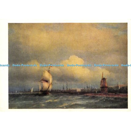 D024250 I. K. Aivazovskij. Izobraziteljnoe Iskusstvo. Vid Amsterdama c morja. 18