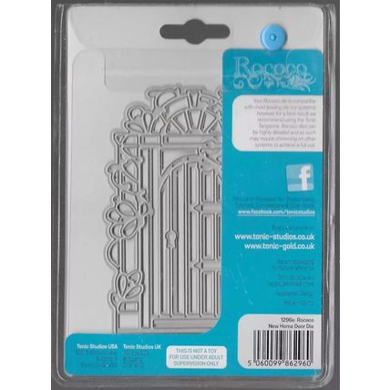 Tonic Studios. New Home Door Die Set. Die Cutting Cardmaking Scrapbooking Crafts