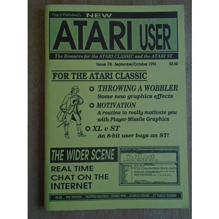 New Atari User Issue 78 - September / October 1996