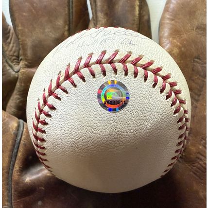 Bob Feller Signed Autographed "HOF 62" American League (OAL) Baseball: MLB Auth.