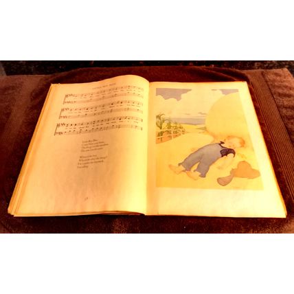 Children's Book Sing Mother Goose By Opal Wheeler First Edition 1945