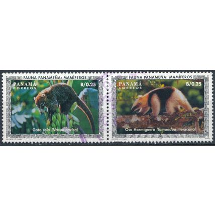 Mammals - Panama 1996 - FH - MiNr 1768/9