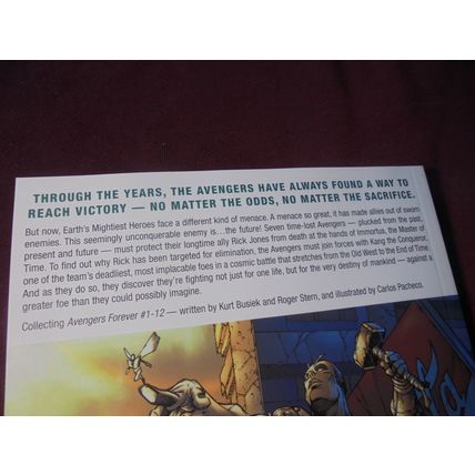 THE AVENGERS FOREVER Paperback! MINT! $35.00 Shipped! This Marvel Trade Paperbac