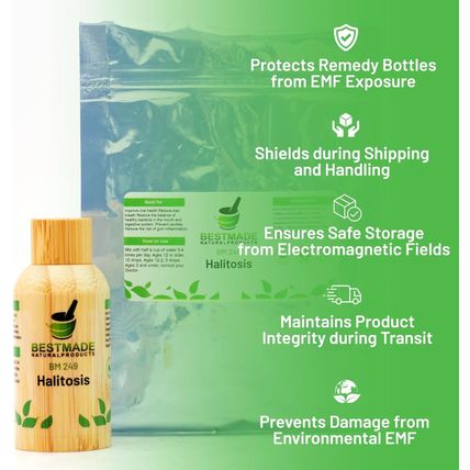 BM249 Halitosis, Natural Remedy for Bad Breath - Helps Improve Oral Health, Redu