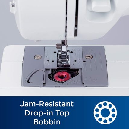 Brother Sewing Machine, GX37, 37 Built-In Stitches, 6 Included Sewing Feet