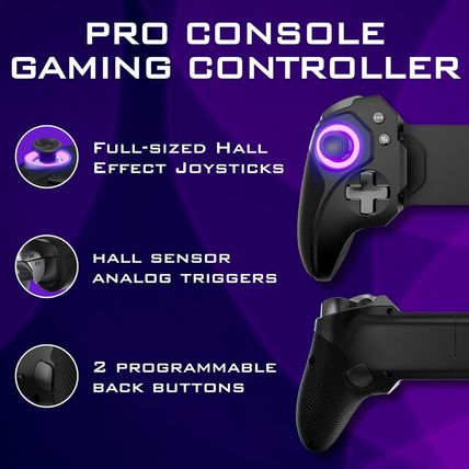 ELO Vagabond Mobile Gaming Controller - Iphone 15/16, Ipad Mini & Android Phone