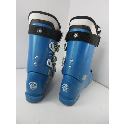 Lange Race RS SC 90 Downhill Ski Boots Blue Hard Shell w/ Liner 25-25.5cm 8.5W's