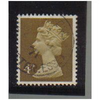 1971 GB 4P OCHRE BROWNF/U SG X861