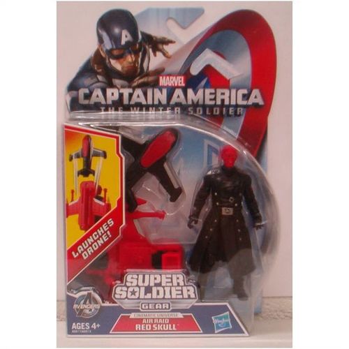 CAPTAIN AMERICA ' AIR RAID ' RED SKULL action figure