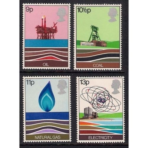 Great Britain 1978 Energy Resources Unmounted Mint SG 1050-1053 Sc 827-830 stamp
