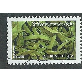 FRA 2012 ( LETTER 20g) 'GREEN VEGETABLES ' FINE USED (EBID41-174)
