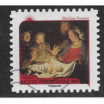 FRA 2011 (60c)(S/A) 'CHRISTMAS - MATHIAS STOMER' FINE USED (EBID56-624)