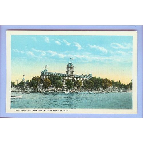 New York Alexandria Bay Thousand Islands Thousand Island House View From W~96