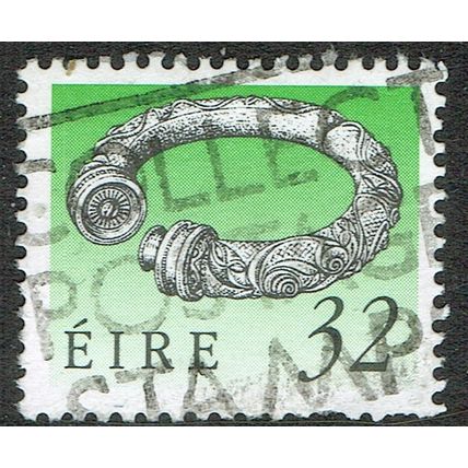 Ireland 1990 Irish Heritage 32p Black and Green SG810 GU