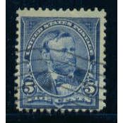 Used 281 5c Ulysses S. Grant Average Plus M05010