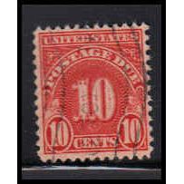 Used J84a 10c Postage Due Fine K1364