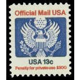 O129 13c Eagle Fine MNH G0608