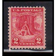 645 2c Valley Forge Fine MNH O1070
