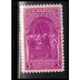 854 3c Washington Inauguration Fine MNH O6156
