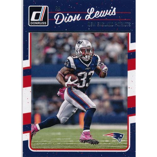 2016 Donruss Football 181 Dion Lewis New England Patriots