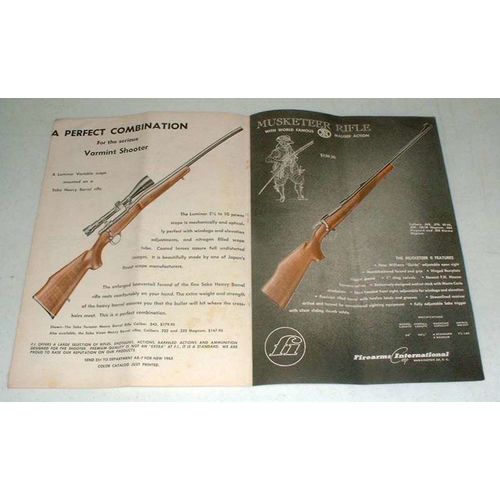 1963 FI Sako Forester, Musketeer II Rifle Ad!
