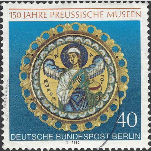 BERLIN, Prussian Museum 1830-1980, blue 1980, 40pf