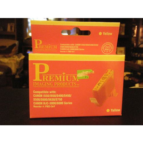 Premium Imaging Products PBCI-3eY Yellow Ink Cartridge - NEW!!!
