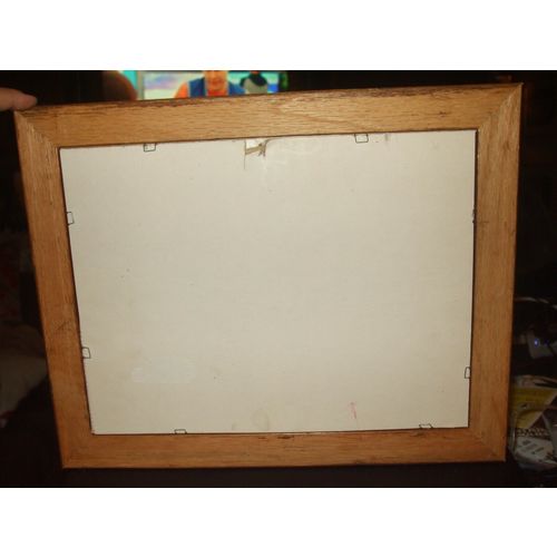 Framed & Matted 9 X 12 "Welcome" Cross Stitch Sampler