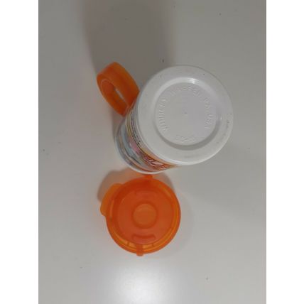 Vintage Disney Parks World Whitley Insulated Thermal Mug 16oz Mickey orange Cup