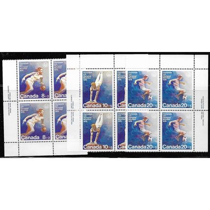 1976 SG 829/831 - MNH (**) - blocks of 4