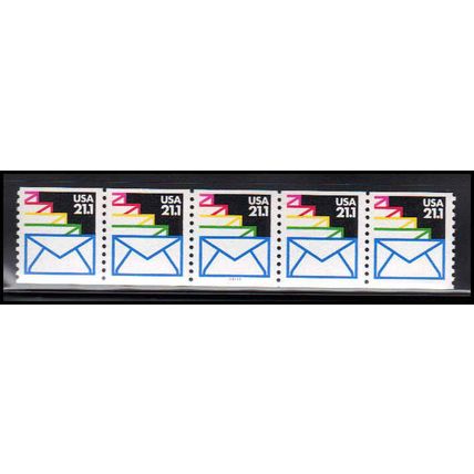 2150 21.1c Envelopes Very Fine MNH LGG PNC 111111/5 X2488