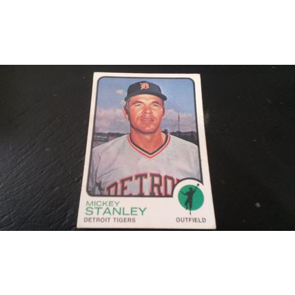 1973 Topps Card # 088 Mickey Stanley Very Good-Excellent (4) Detroit Tigers