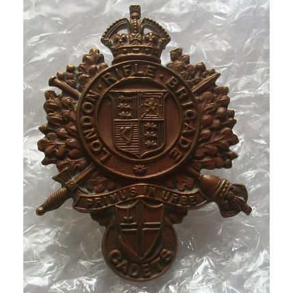 WW1 Cap Badge London Rifle Brigade Cadets