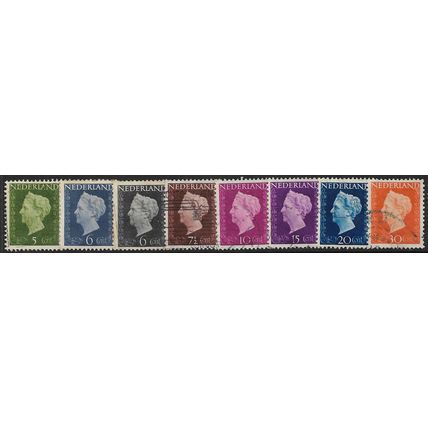 1947/1948 8 different values - fine used (o)