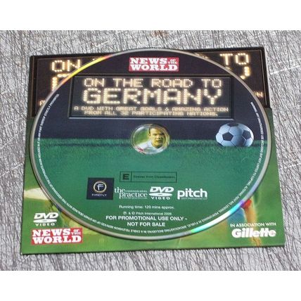 ON THE ROAD TO GERMANY - NEWS OF THE WORLD PROMOTIONAL DVD - WORLD CUP 2006