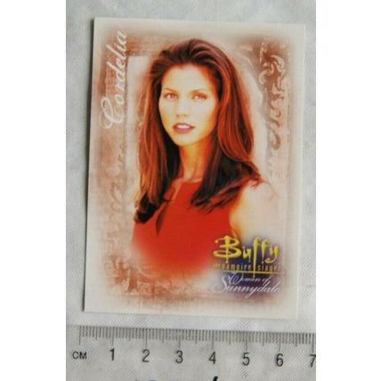 2004 promo card Buffy The Vampire, Cordelia