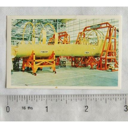 AVA Americana card No. 249 Concorde forward Fuselage section