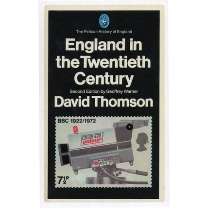 England In The Twentieth Century David Thomson 1981 Book Postcard
