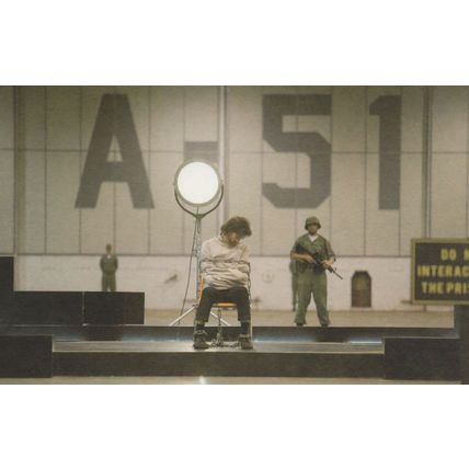 Dr Who Day Of The Moon Area 51 Perfect Prison TV Show Postcard