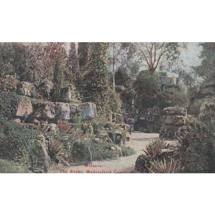 The Rocks Madresfield Court Malvern Worcs Old Postcard