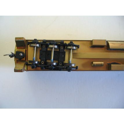 HO Scale Lambert 830 ATSF Brass Lounge Car 4115