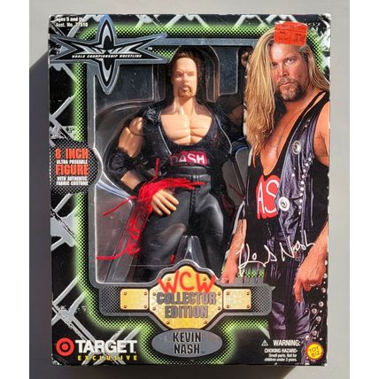 wcw wwf ljn wrestling superstars collector's edition kevin nash wrestling figure