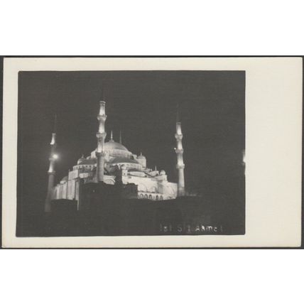 Sultan Ahmet Camii, İstanbul, c.1930 - Tensi Foto Kartpostal