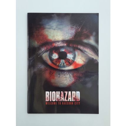BIOHAZARD Welcome To Raccoon City Movie Pamphlet + Shitajiki + Sticker Set
