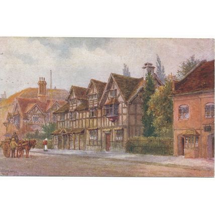 PC17203 Shakespeares Birthplace. Salmon series 635. 1947
