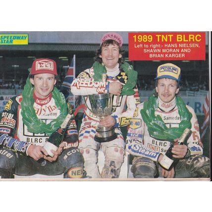 Speedway Star magazine : October 21, 1989. Poole are Champs.