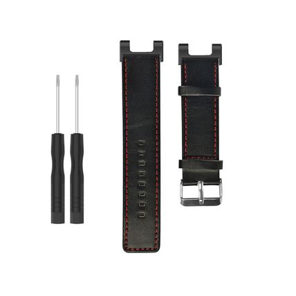 Leather Watch Band – Replacement Strap for Huami Amazfit T-Rex/T-Rex Pro | 22mm